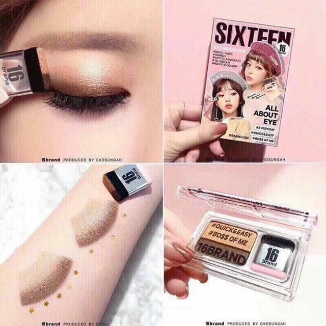 Phấn mắt sixteen brand eye