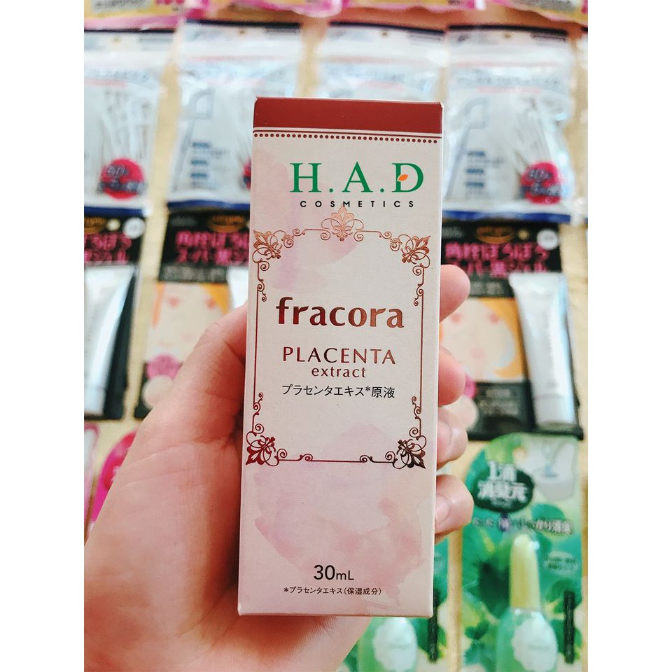 SERUM DƯỠNG DA FRACORA PLACENTA EXTRACT CHAI 30ML