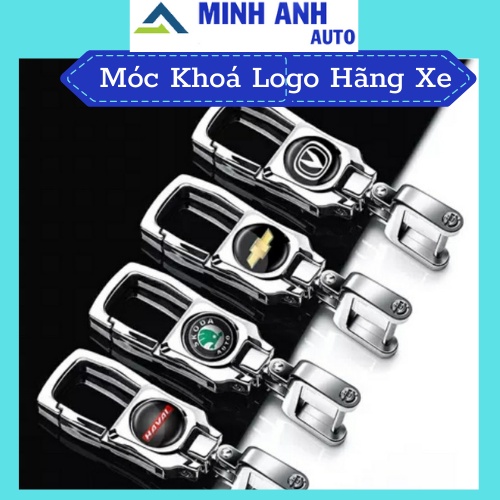 Móc khóa xe hơi bằng kim loại thời trang cho Toyota Honda Nissan Mazda Ford