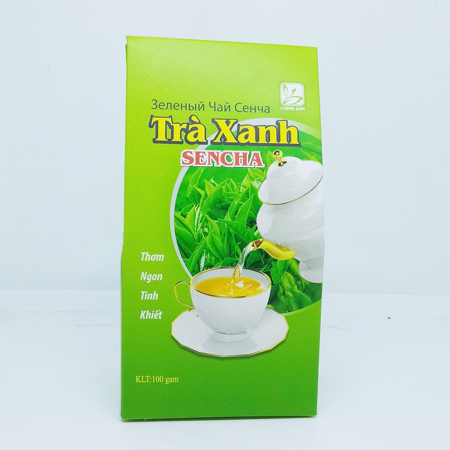 Trà xanh Sencha Chính Sơn 100g