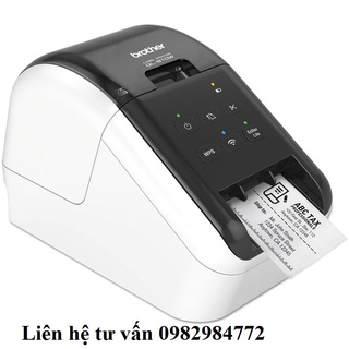 MÁY IN NHÃN BROTHER QL-810W (Khổ nhãn 12mm - 62mm)