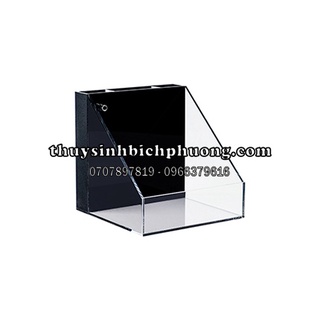 HỒ ACRYLIC BÁN CẠN CÓ SẴN LỌC VÁCH TIỆN LỢI KHI SET UP HỒ TIẾT KIỆM CHI PHÍ LỌC