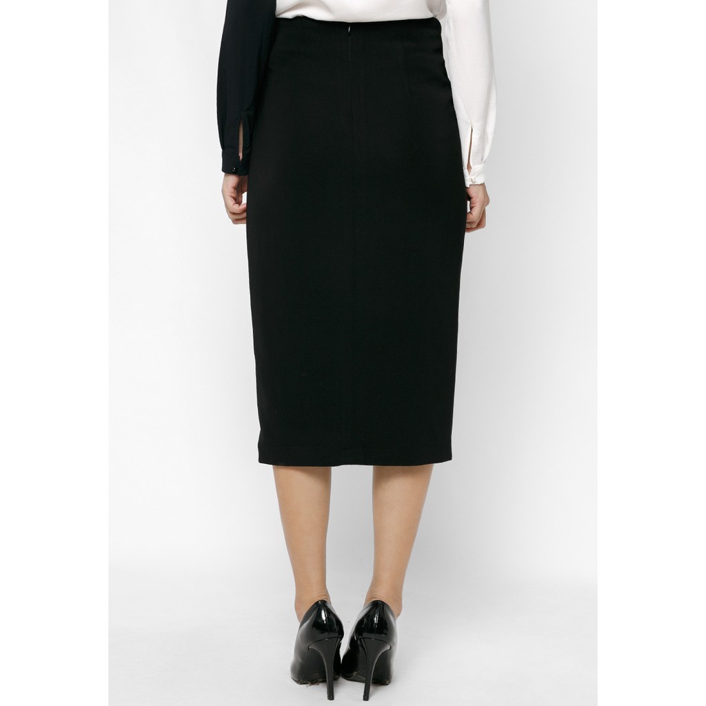 DE LEAH - Chân váy midi buộc nơ - Thời trang thiết kế | BigBuy360 - bigbuy360.vn