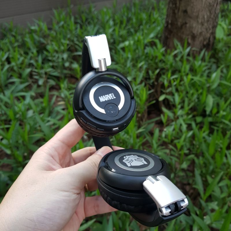 Tai nghe bluetooth Avengers chính hãng cực tốt, âm thanh hay và bass tốt, có mic