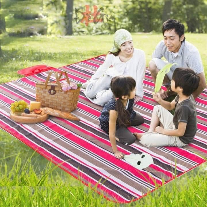 Thảm du lịch - Picnic gấp gọn chống thấm bền đẹp, tiện lợi (2 x1,5m) - Nhiều mẫu