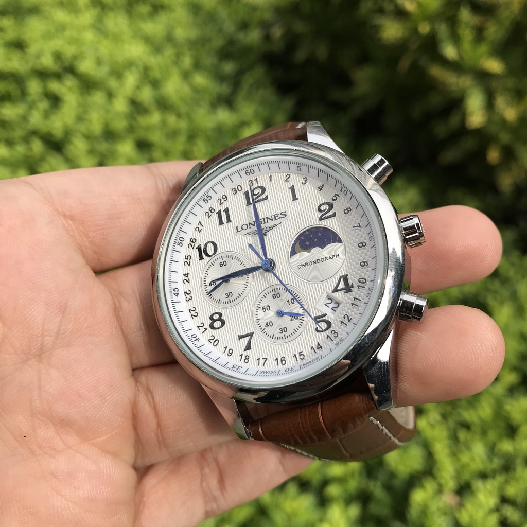 Đồng hồ nam dây da LGS3235 mặt kính sapphire chống xước lịch lãm sang trọng BH 12 tháng | BigBuy360 - bigbuy360.vn