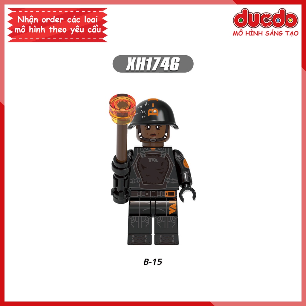 Minifigures các nhân vật trong seri Loki - Đồ chơi Lắp ghép Xếp hình Mini Mô hình Iron Man XINH X0318