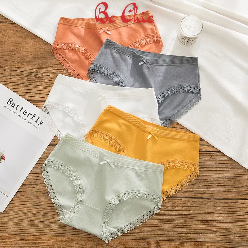 Quần Lót Nữ Cotton kháng khuẩn thoáng mát nữ tôn dáng xuất Nhật mẫu Q 121 BC_CHIC LINGERIE