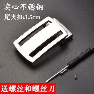 ☑đầu khóa kẹp thắt lưng bằng thép không gỉ 35 cho nam