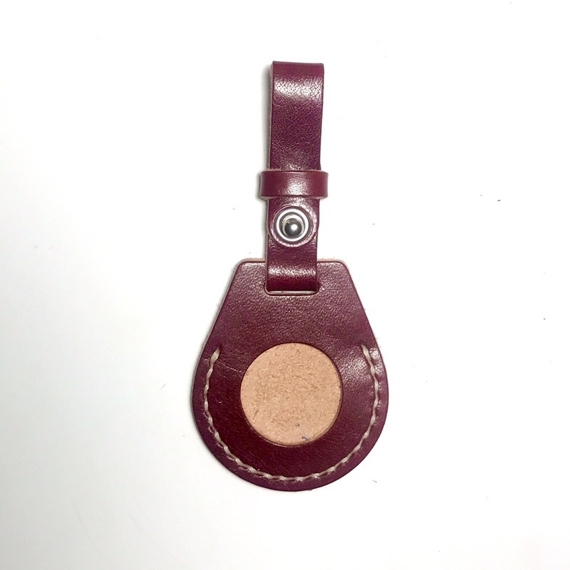 Bao da thật móc khoá Airtag case