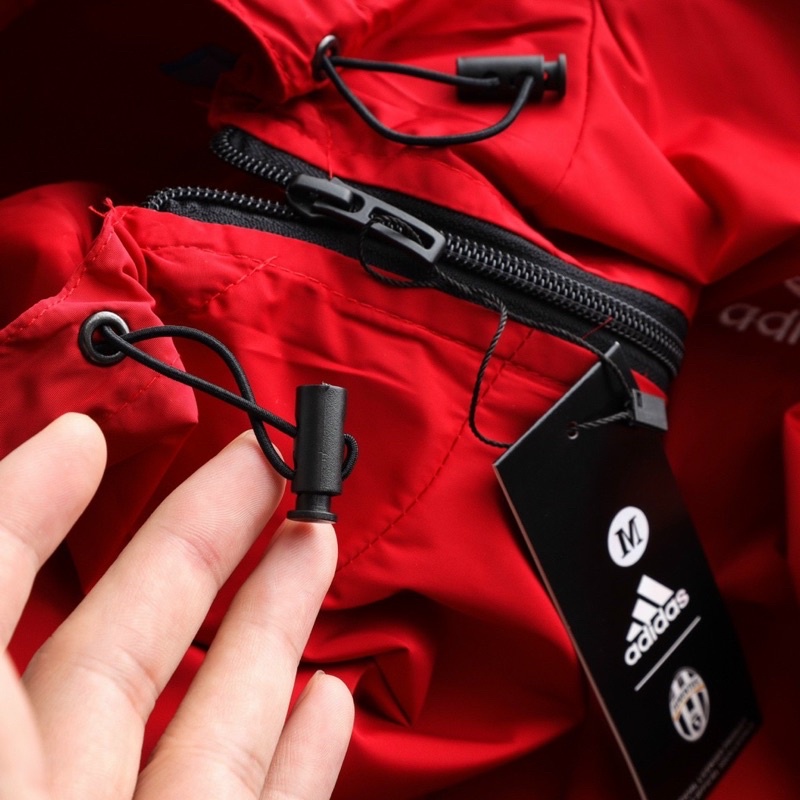 Áo khoác gió có mũ ad 2 lớp lót lưới thoáng khí