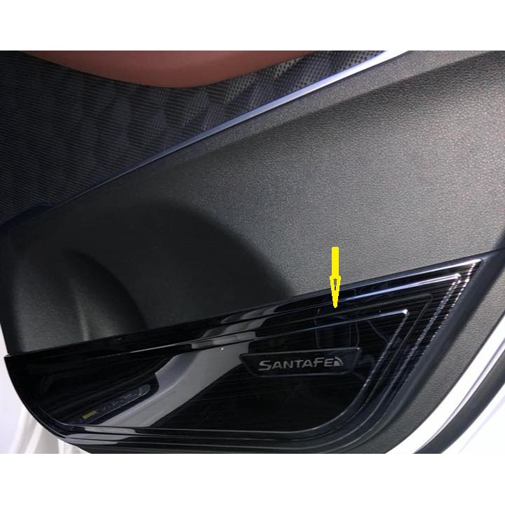 santafe, ốp tapi, táp pi santafe 2019 2020 2021 tặng kèm keo 3M loại 1cm x 10m