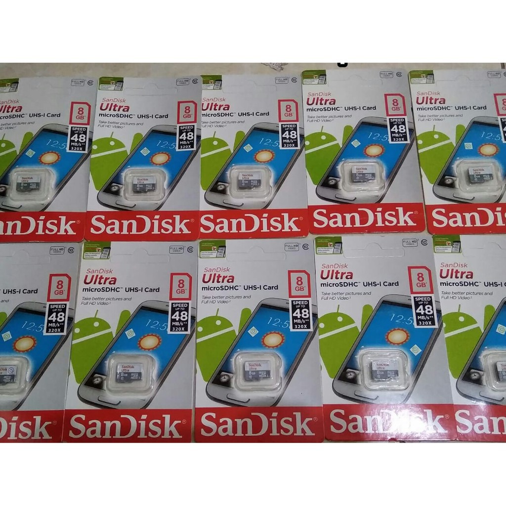 (Hàng Mới Về) Son Môi Sandisk Mmc 8gb C10 Cao Cấp