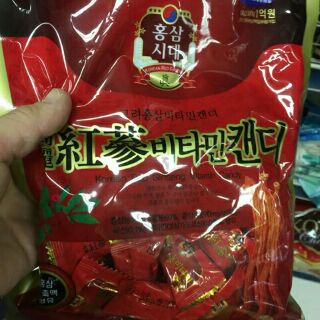 Kẹo quế, nhân sâm hàn quốc