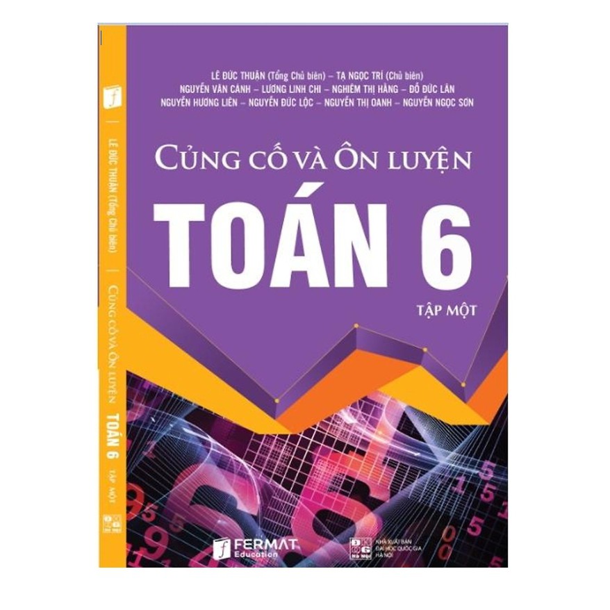 Sách – Củng cố và ôn luyện toán 6 (Tập 1)