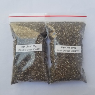 100g Hạt Chia - Pha nước uống, sương sáo hạt chia