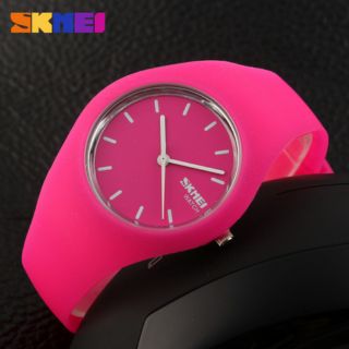 Đồng hồ nữ dây cao su Skmei 9068
