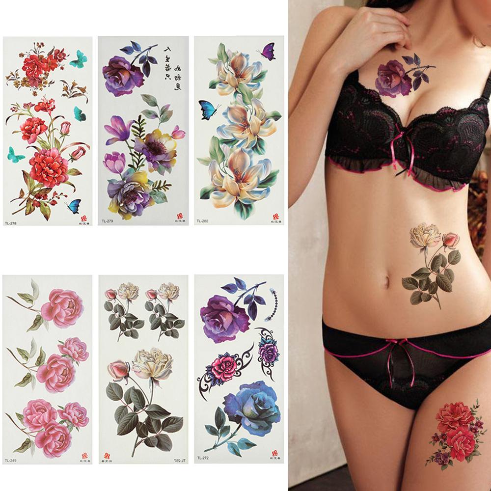 Hình Xăm Dán Trang Trí Cơ Thể Chống Nước Lâu Trôi Thiết Kế Thời Trang