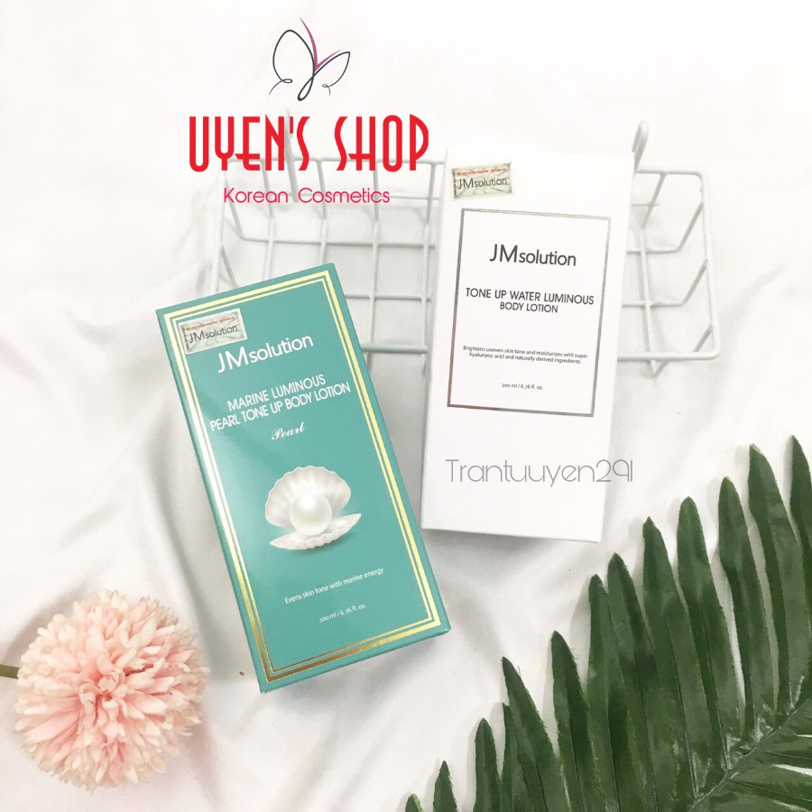 [Mã COS1904 giảm 8% đơn 300K] Sữa dưỡng thể Jm Solution Tone Up Body Lotion 200ml