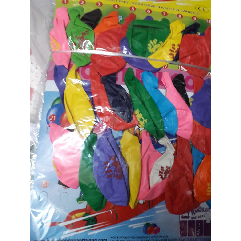 Giá Sỉ 1 vỉ bóng hoa hình Qủa to loại đẹp 30 quả