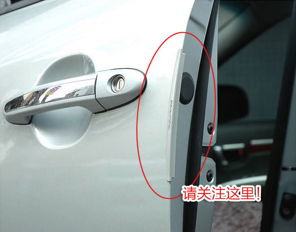 Set 8 Miếng Dán Trong Suốt Bảo Vệ Chống Va Chạm Cho Cửa Xe Hơi
