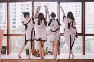 SET CHOÀNG NGỦ LỤA CAO CẤP VICTORIA SECRET 2018