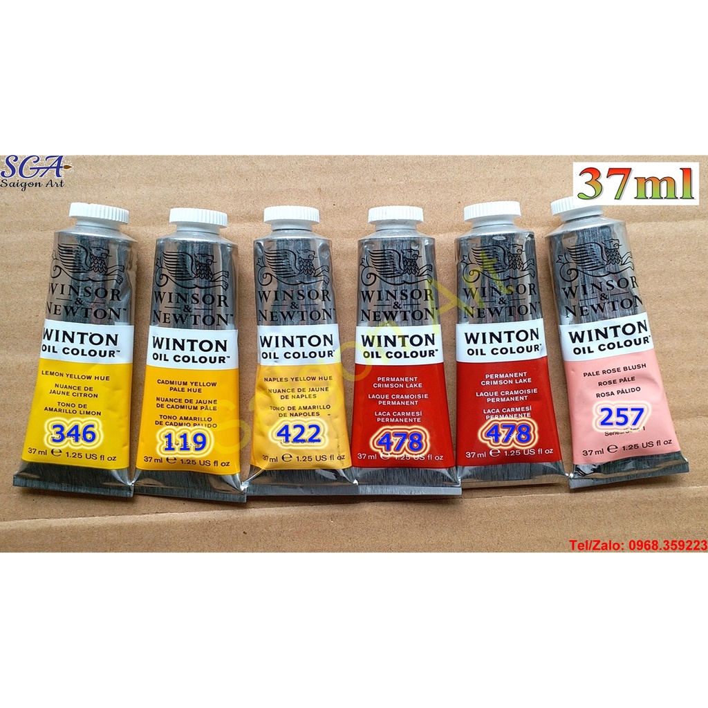 Sơn dầu WINTON tuýp nhỏ 37ml