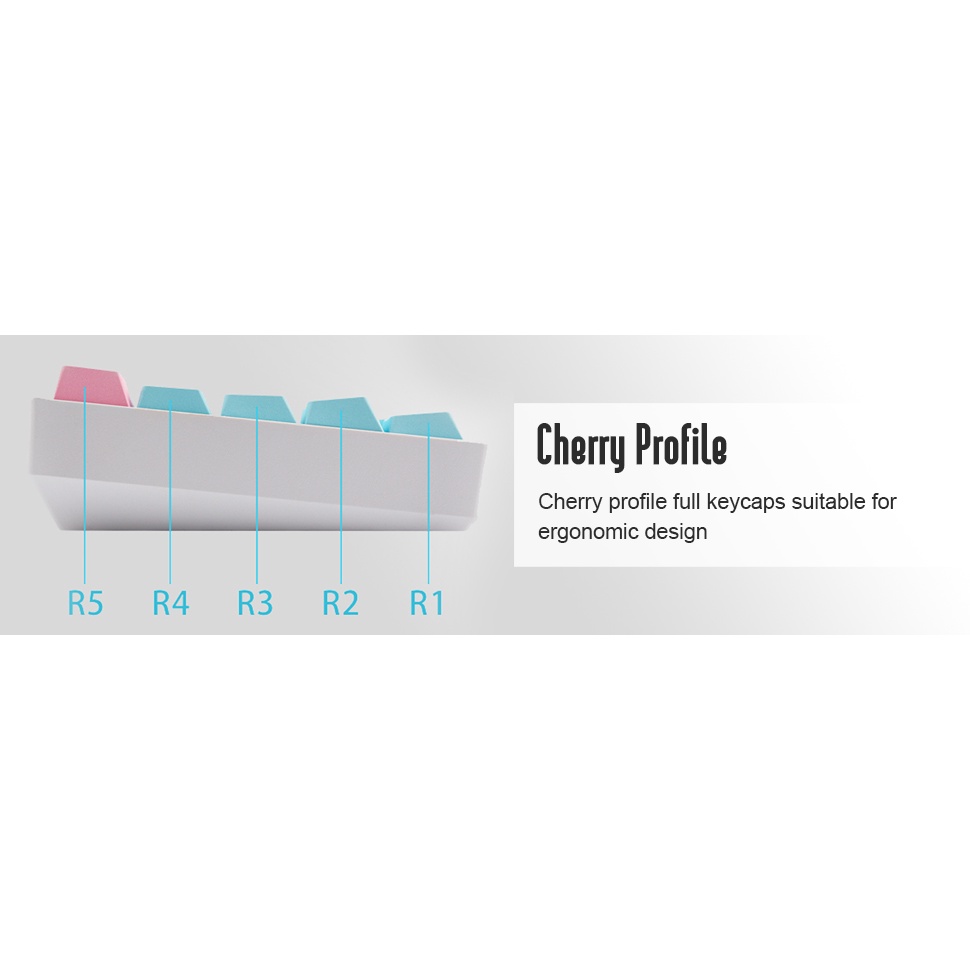 Keycaps, Topwang 142 Keycap PBT Nắp sữa thăng hoa Keycap Cherry Profile Bàn phím keycaps cho Bàn phím cơ 61/87/104/108/84/64/98/96