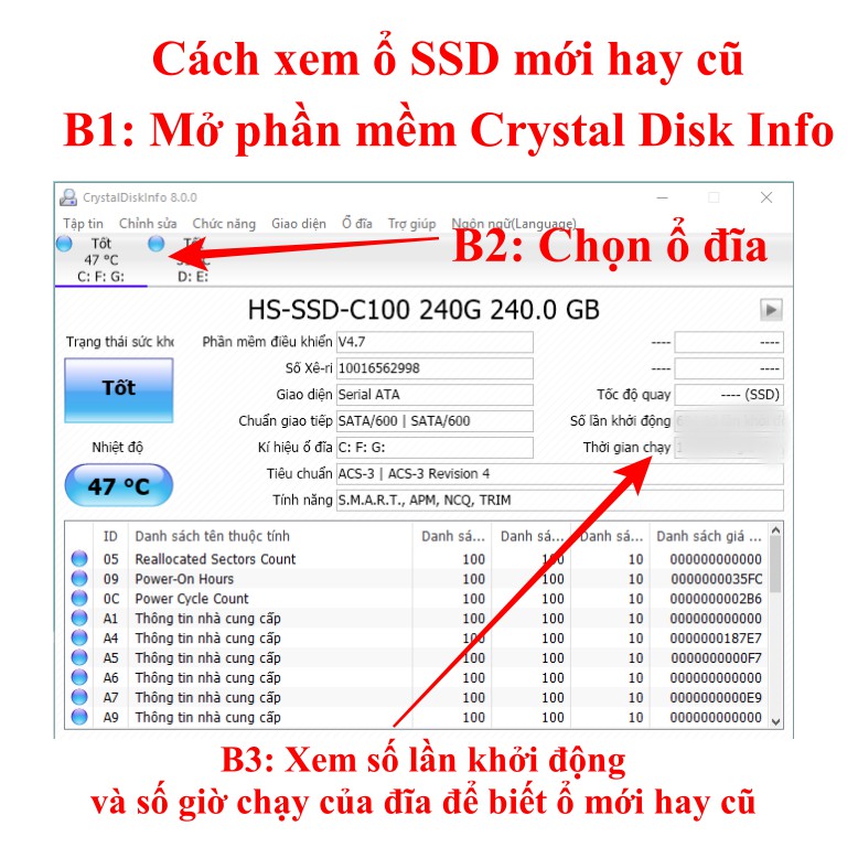 [Giao trước 16H]Ổ cứng SSD vỏ nhôm mới fullbox 120G 128G 120GB 128GB