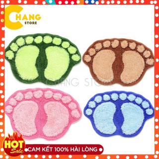 [Mã DUCT30KHP giảm 20%] Thảm Lau Chân Hình Bàn Chân Siêu Thấm Hải Phòng