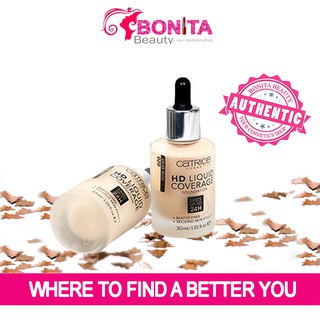 Kem nền Catrice HD Liquid Coverage Foundation  Catrice 24h