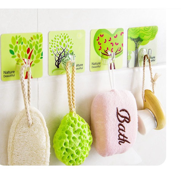 combo 18 móc 3D dính tường vĩnh cửu (ngẫu nhiên)