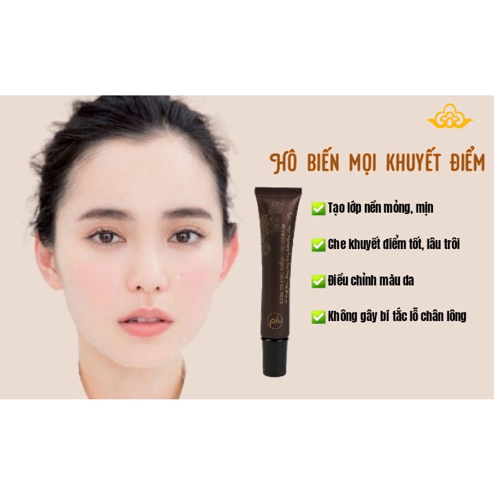 Kem CC Cream, Kem Nền Phấn Nụ Hoàng Cung Che Khuyết Điểm Màu Da Trọng Lượng 15g