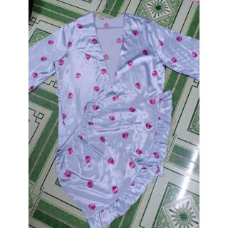 Set ngủ lụa cho Mẹ Cường kim