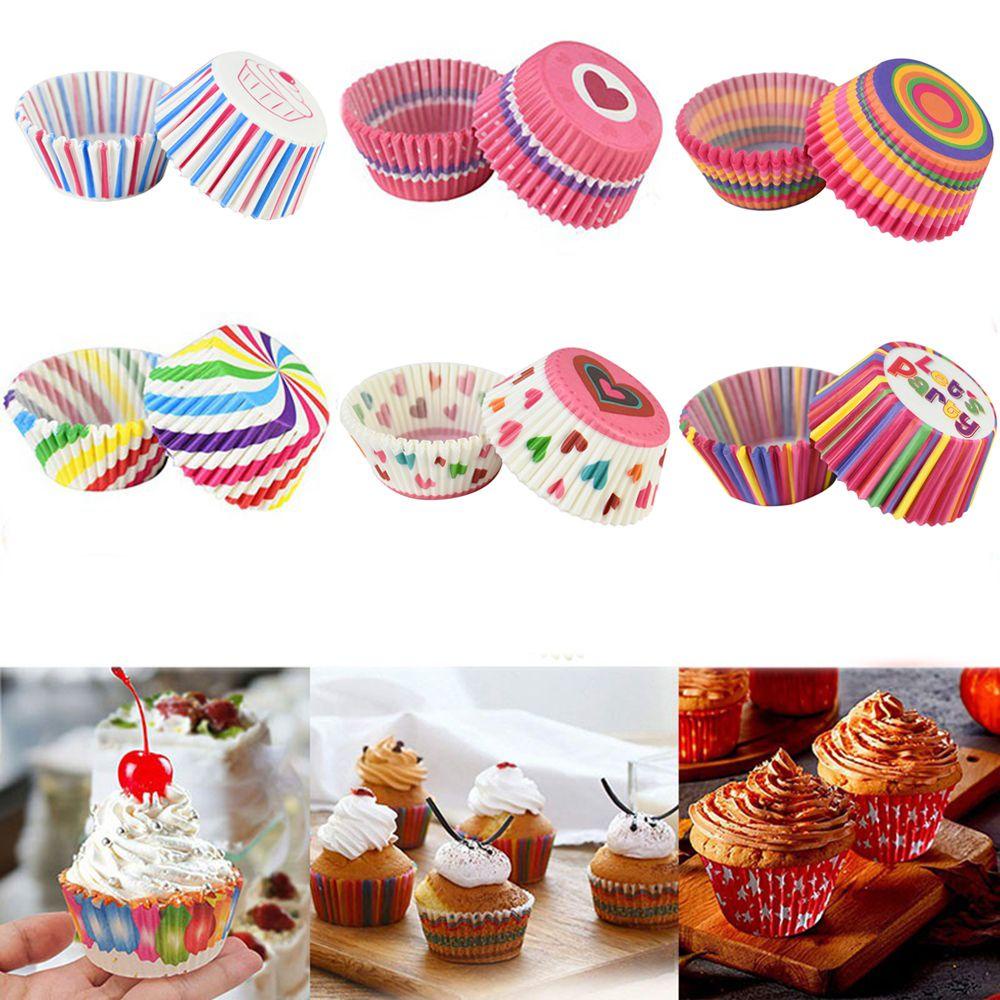 Cốc Giấy Đựng Bánh Cupcake / Muffin Mini Xinh Xắn