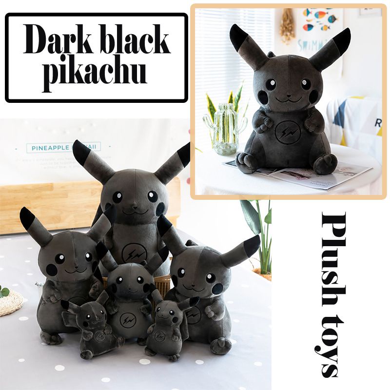 Pikachu Nhồi Bông Màu Đen Xinh Xắn