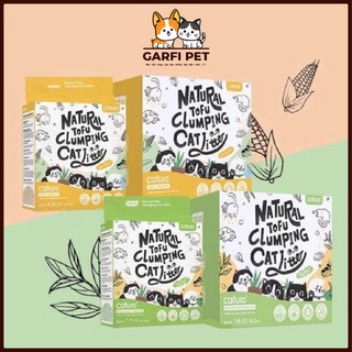 Cát đậu nành vệ sinh cho mèo Cature Natural Tofu 6l