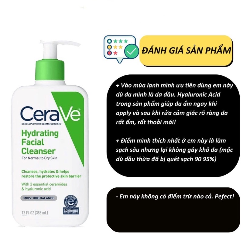 Sữa rửa mặt Cerave
