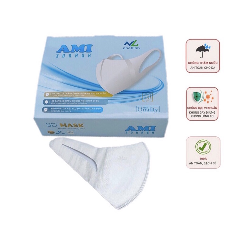 khẩu trang 3d xuân lai