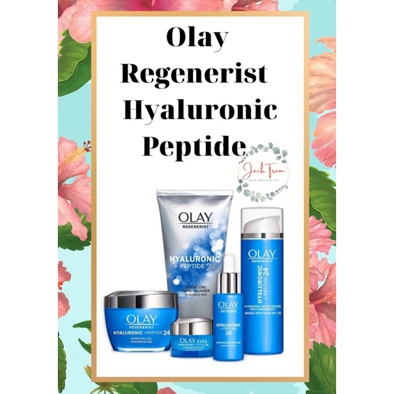 Kem dưỡng cấp ẩm dạng gel Olay Hyaluronic + Peptide 24h