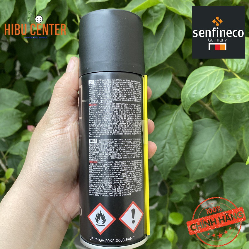 [100% Germany] Xịt Dưỡng Sên SENFINECO 9924 - 200ML Chain Lub Extreme | HIBUCENTER