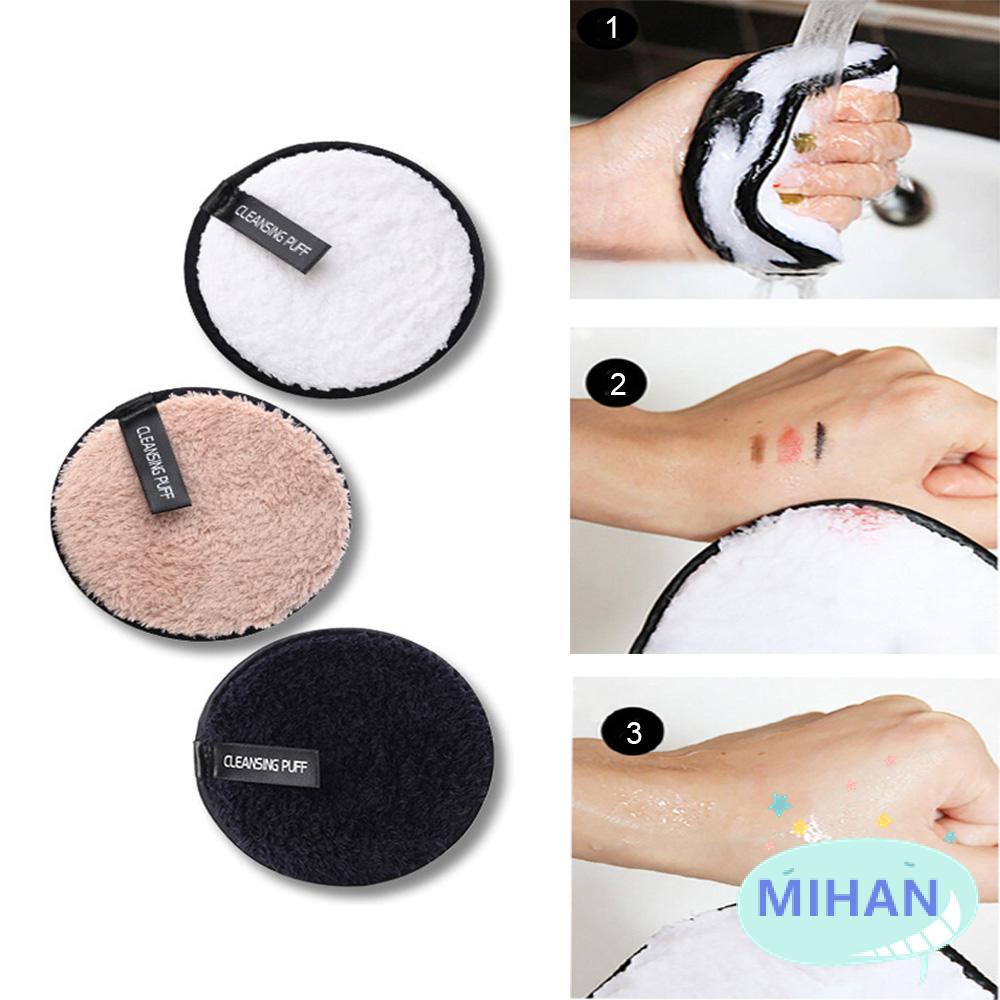 (Hàng Mới Về) Bông Tẩy Trang Mềm Mại Có Thể Tái Sử Dụng Mihan1