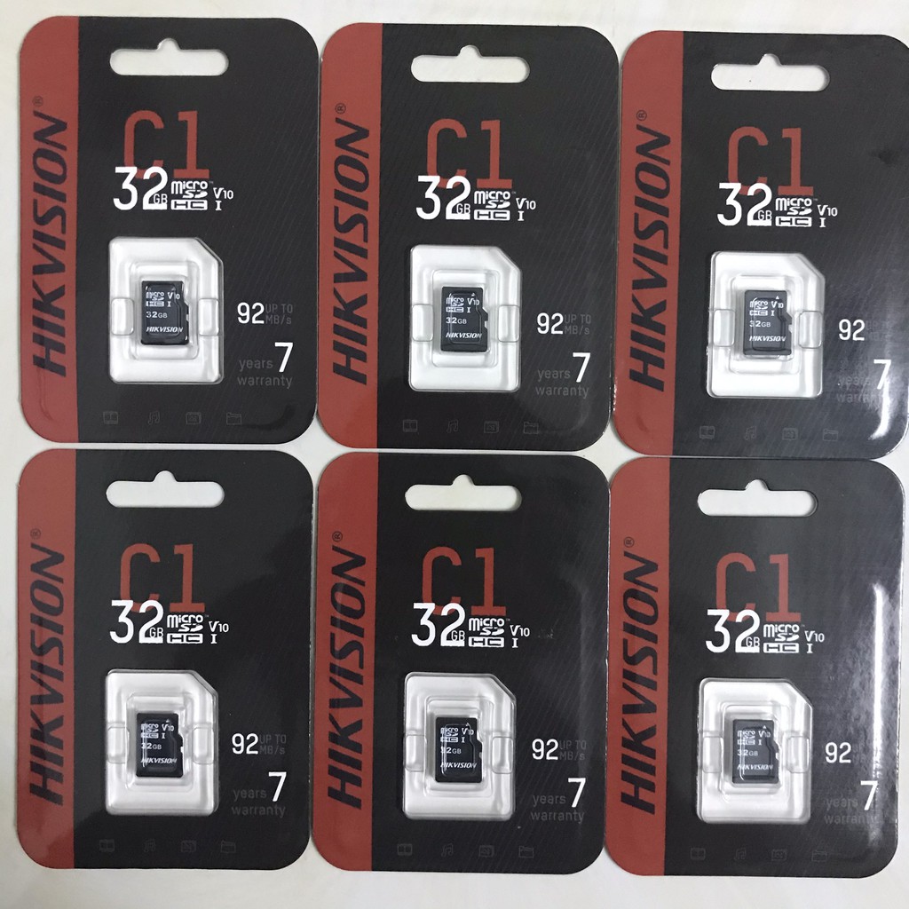 Thẻ Nhớ HIKVISION Đen 32GB 92MB/S - Phân phối chính hãng - BH 5 năm | BigBuy360 - bigbuy360.vn