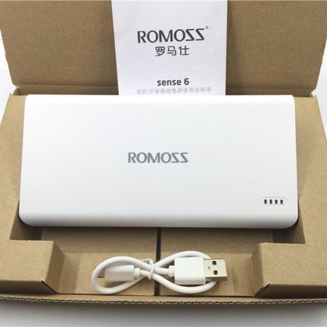 Pin Sạc Dự Phòng ROMOSS SENSE 6 20000mAh