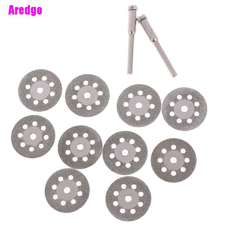 Set 10 lưỡi cưa cắt kim cương chuyên dụng