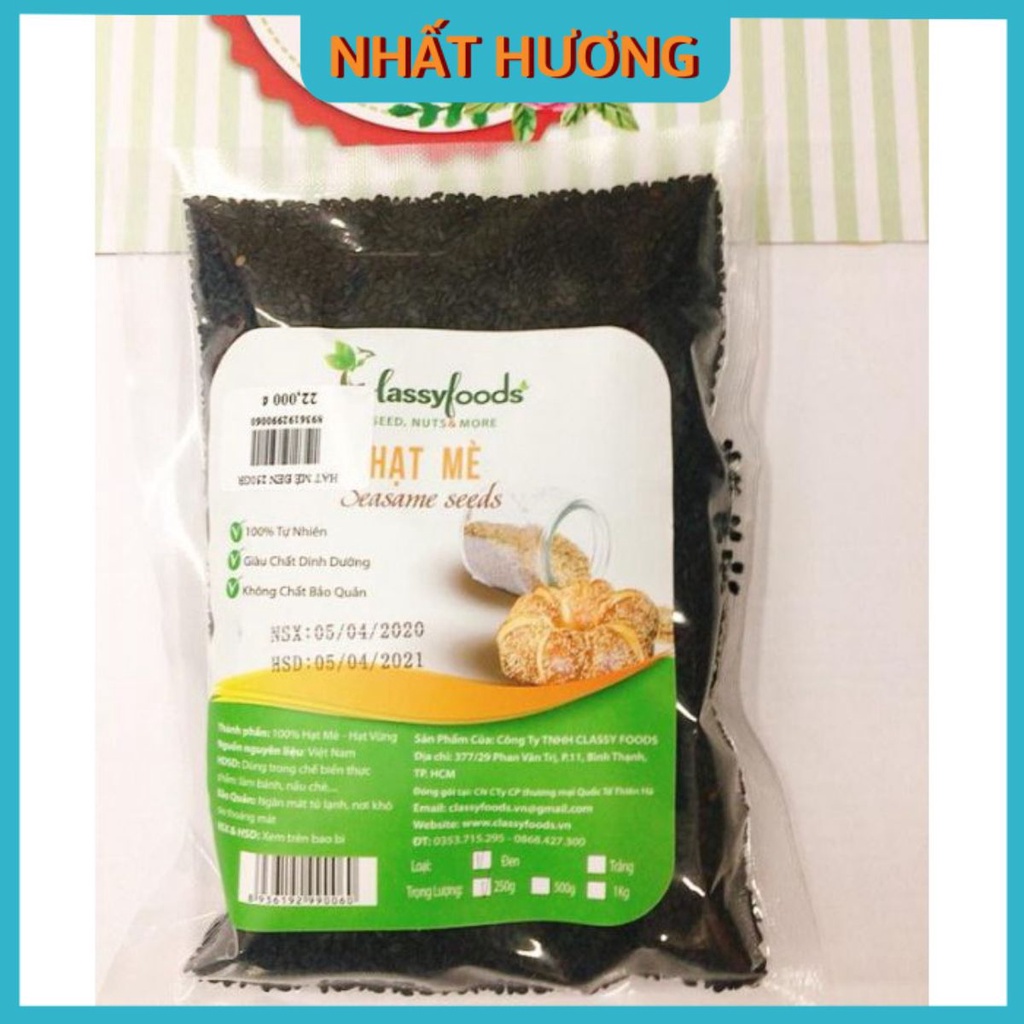 Hạt Mè Đen 1kg- Giao Thương Hiệu Ngẫu Nhiên