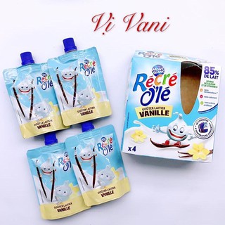 Váng sữa Mont Blanc Recre Ole vị Vani dạng túi 85g