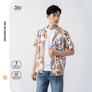 Áo sơ mi nam 360 BOUTIQUE ngắn tay họa tiết - SHNTK219-7