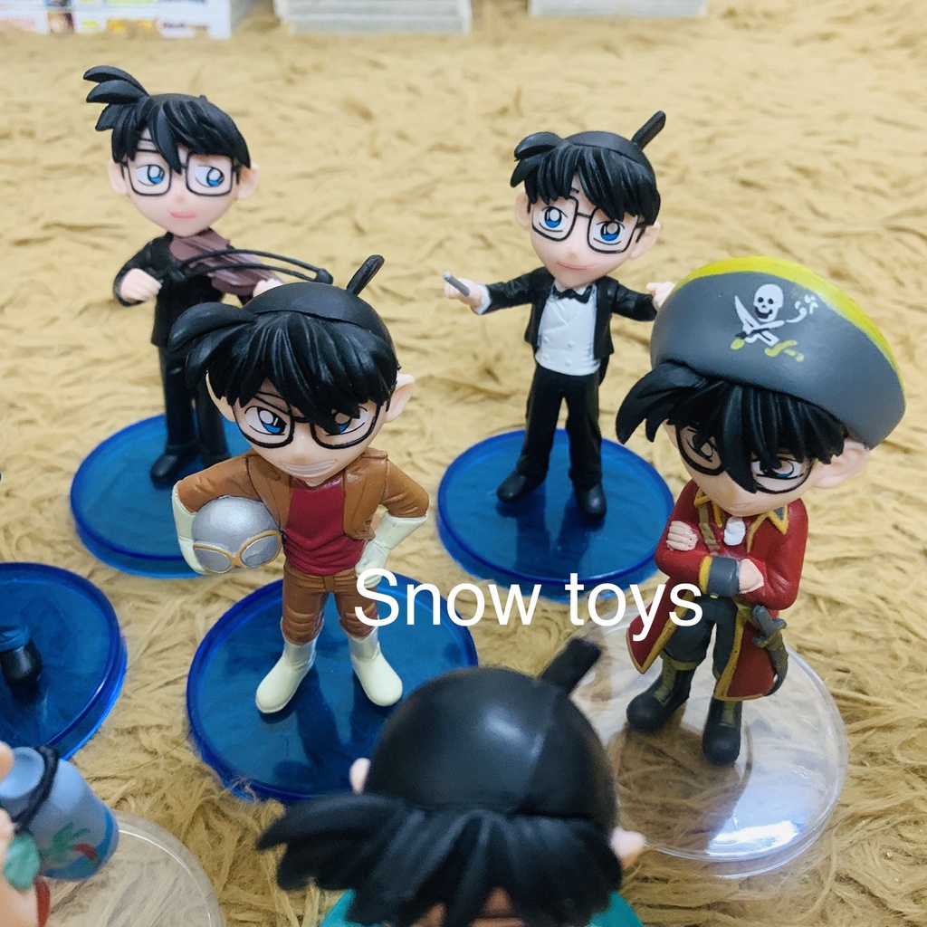 Mô hình Conan - Figure Conan - Mô hình Edogawa Conan Kaito Kid Kudo Shinichi - Cao 9~12cm - Rẻ nhất rẻ vô địch