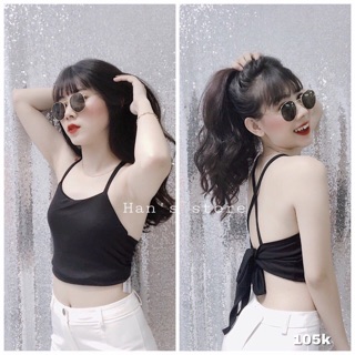 Áo yếm thắt nơ lưng